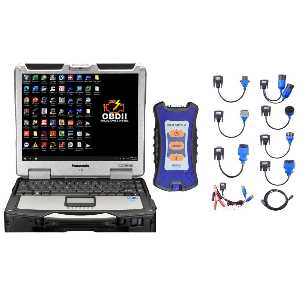 CF-31 Laptop con Nexiq USB Link 3
